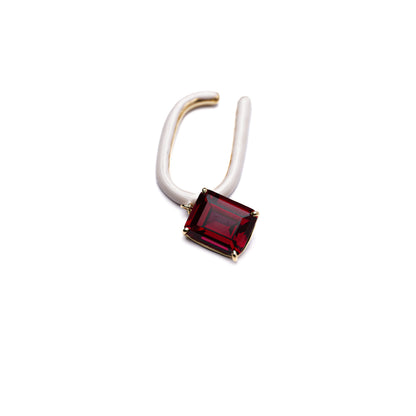 Candy Collection Earcuff < Lab-grown Ruby >