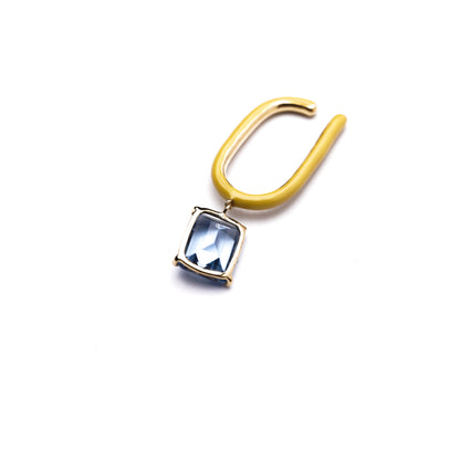 Candy Collection Earcuff < Lab-grown Pink Spinel >