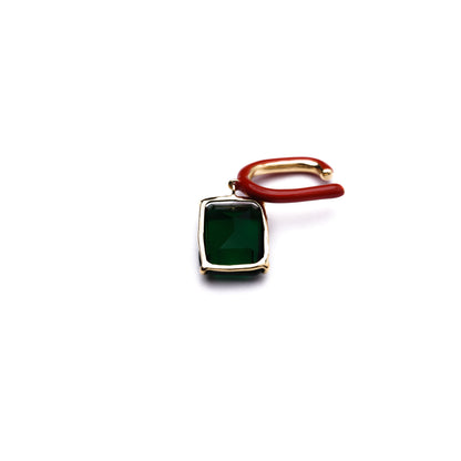Candy Collection Earcuff < Emerald Glass >