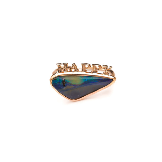 Crown collection Boulder Opal Ring