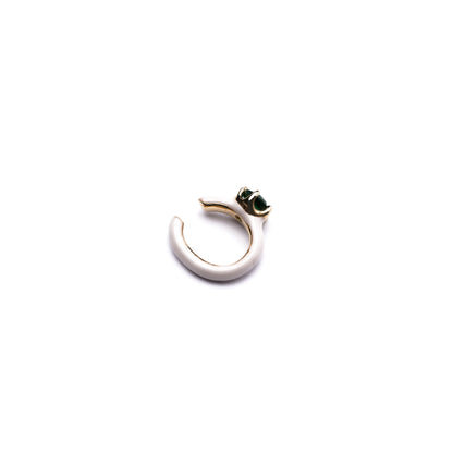 Candy Collection Earcuff < Emerald Glass >