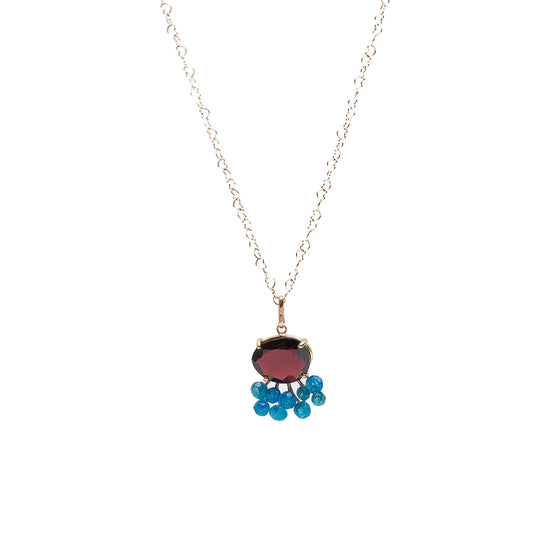 Gemstone Fairy Collection Charm  < Garnet >