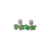 Gemstone Fairy Earrings Collection Pierce  < Color change Fluorite >