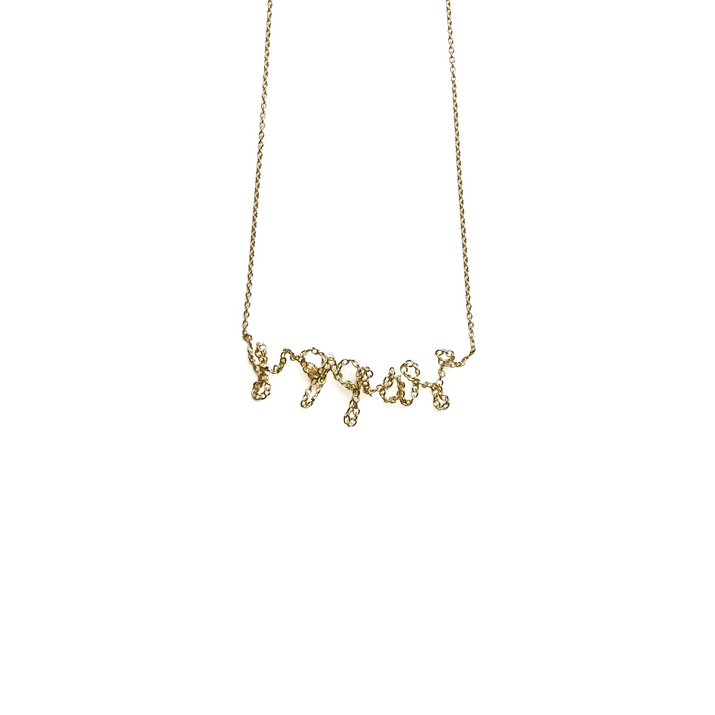 Message Collection Happy necklace