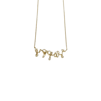 Message Collection Happy necklace