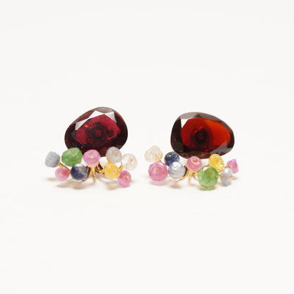 Gemstone Fairy Earrings Collection Pierce　完売