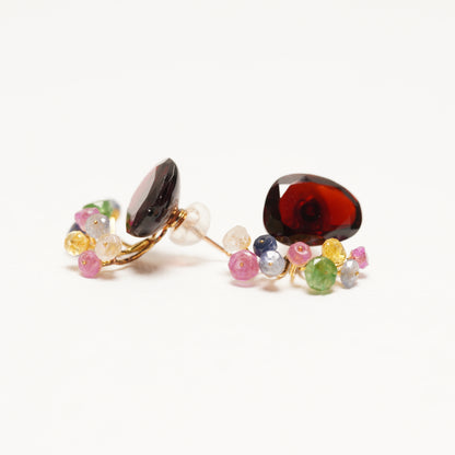 Gemstone Fairy Earrings Collection Pierce　完売