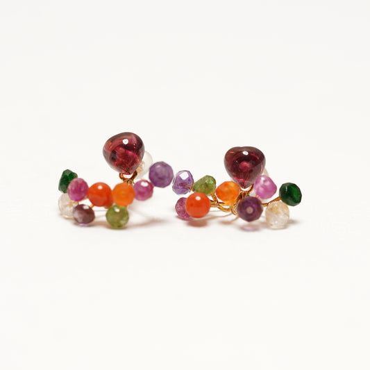 Gemstone Fairy Earrings Collection Pierce