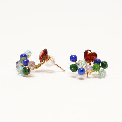 Gemstone Fairy Earrings Collection Pierce