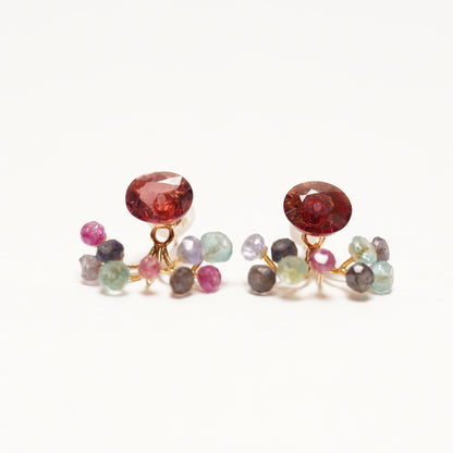 Gemstone Fairy Earrings Collection Pierce
