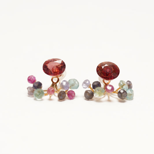 Gemstone Fairy Earrings Collection Pierce