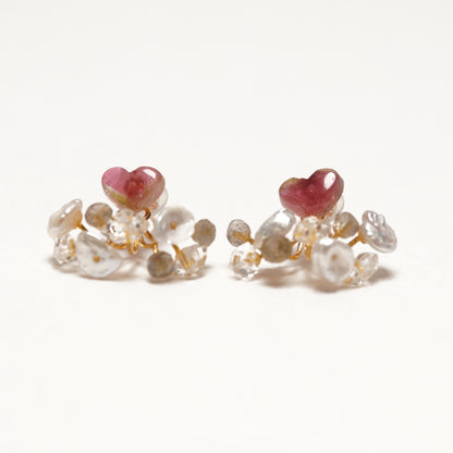 Gemstone Fairy Earrings Collection Pierce