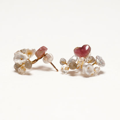 Gemstone Fairy Earrings Collection Pierce