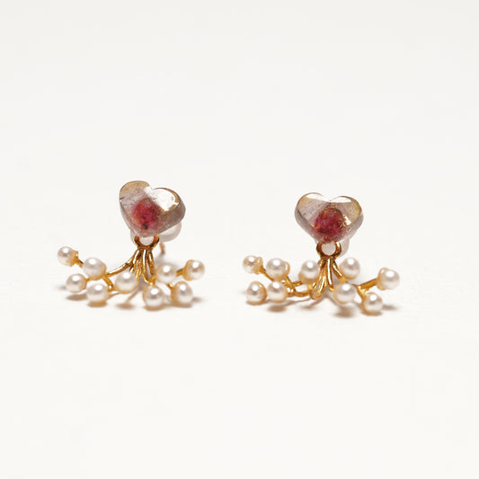 Gemstone Fairy Earrings Collection Pierce