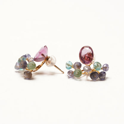 Gemstone Fairy Earrings Collection Pierce