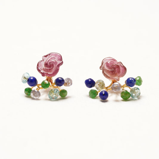 Gemstone Fairy Earrings Collection Pierce