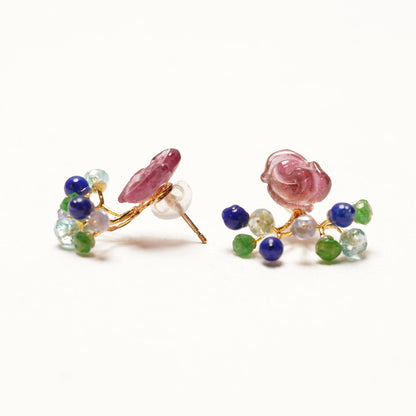 Gemstone Fairy Earrings Collection Pierce