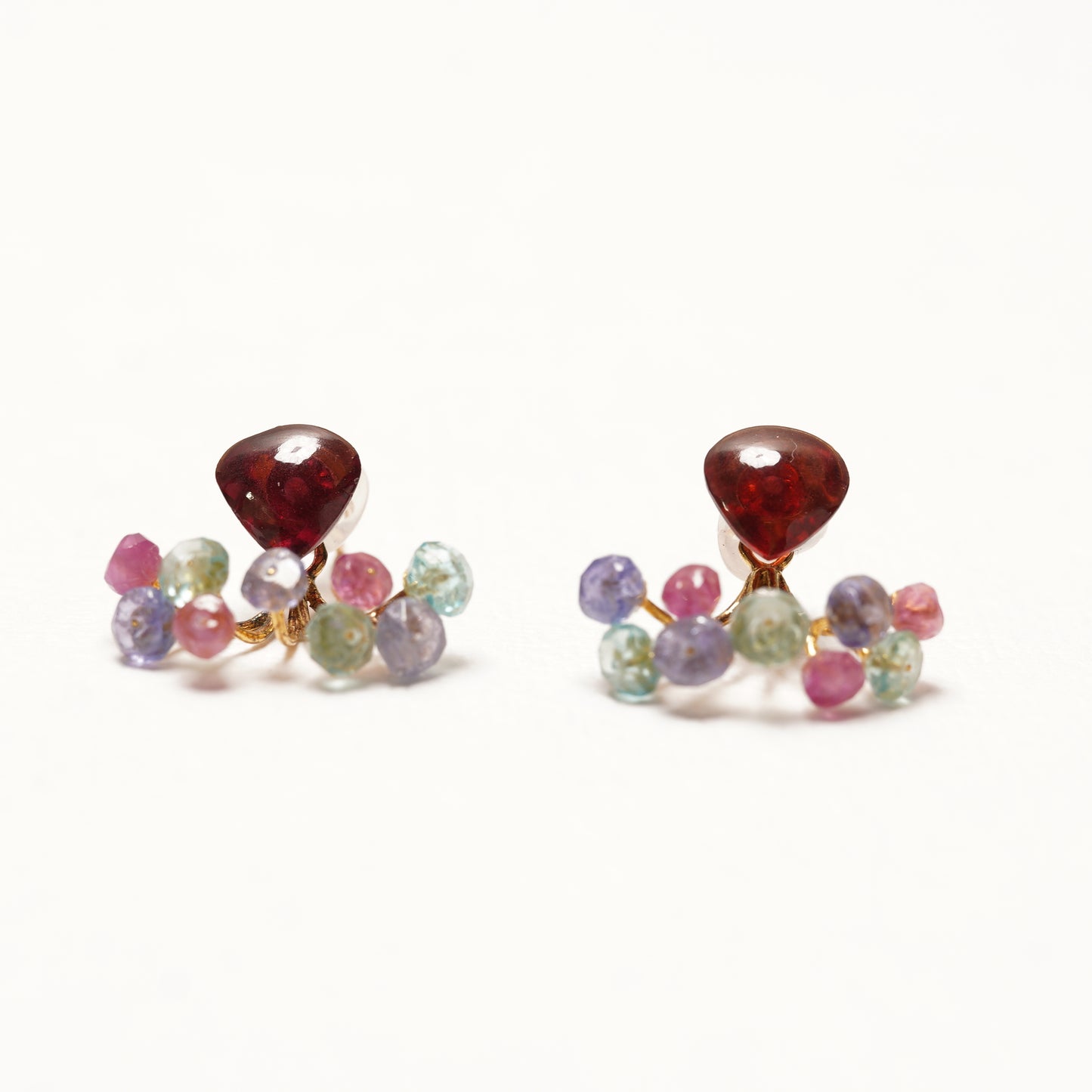 Gemstone Fairy Earrings Collection Pierce