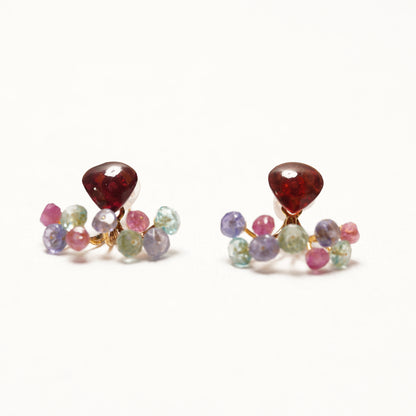 Gemstone Fairy Earrings Collection Pierce