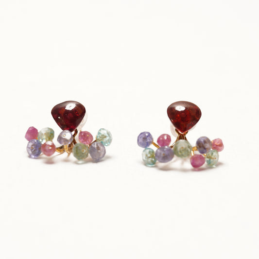 Gemstone Fairy Earrings Collection Pierce