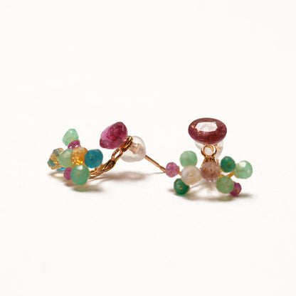 Gemstone Fairy Earrings Collection Pierce