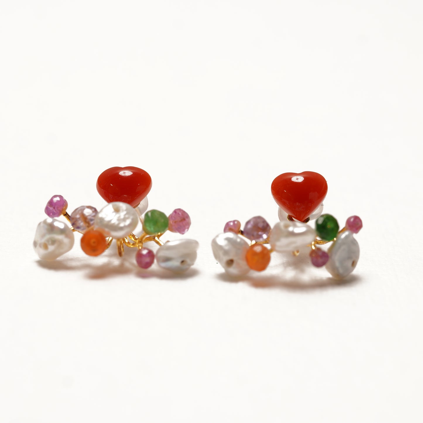 Gemstone Fairy Earrings Collection Pierce