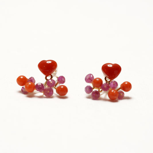 Gemstone Fairy Earrings Collection Pierce