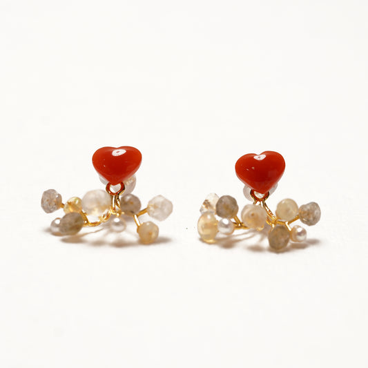 Gemstone Fairy Earrings Collection Pierce