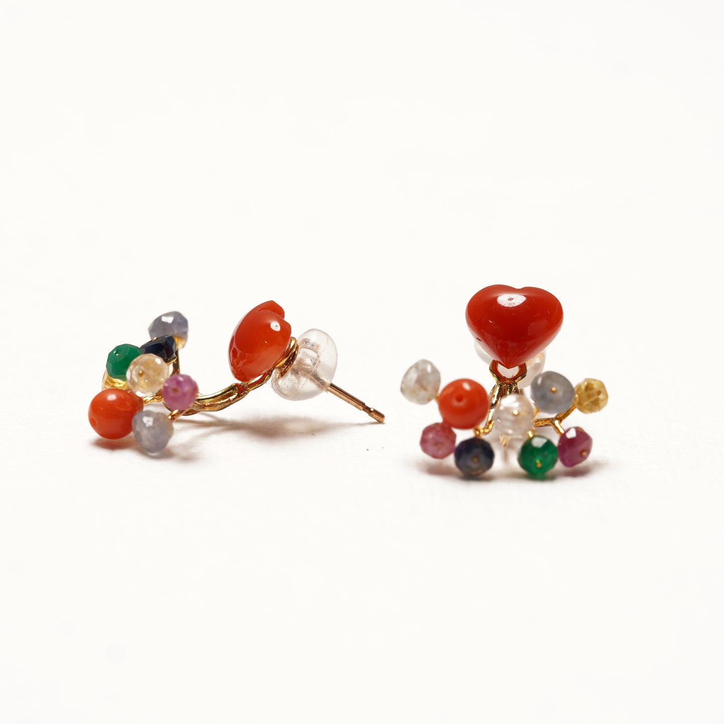 Gemstone Fairy Earrings Collection Pierce　完売