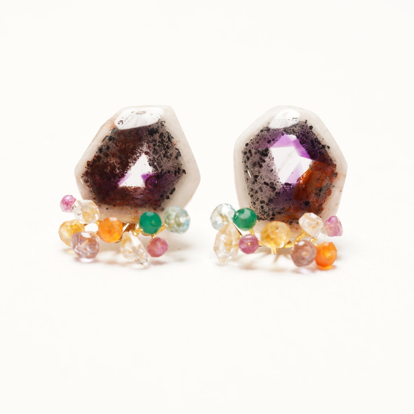Gemstone Fairy Earrings Collection Pierce 完売