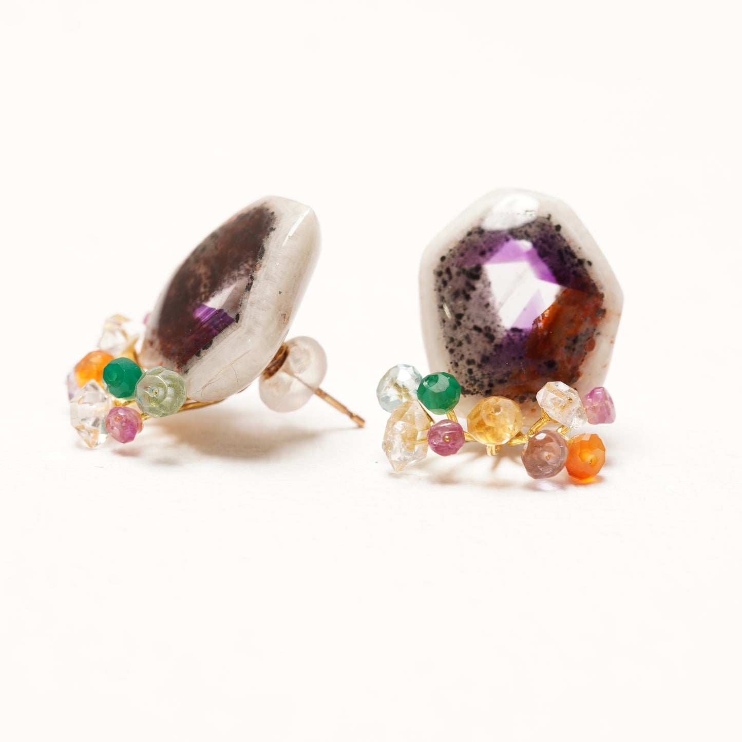 Gemstone Fairy Earrings Collection Pierce 完売