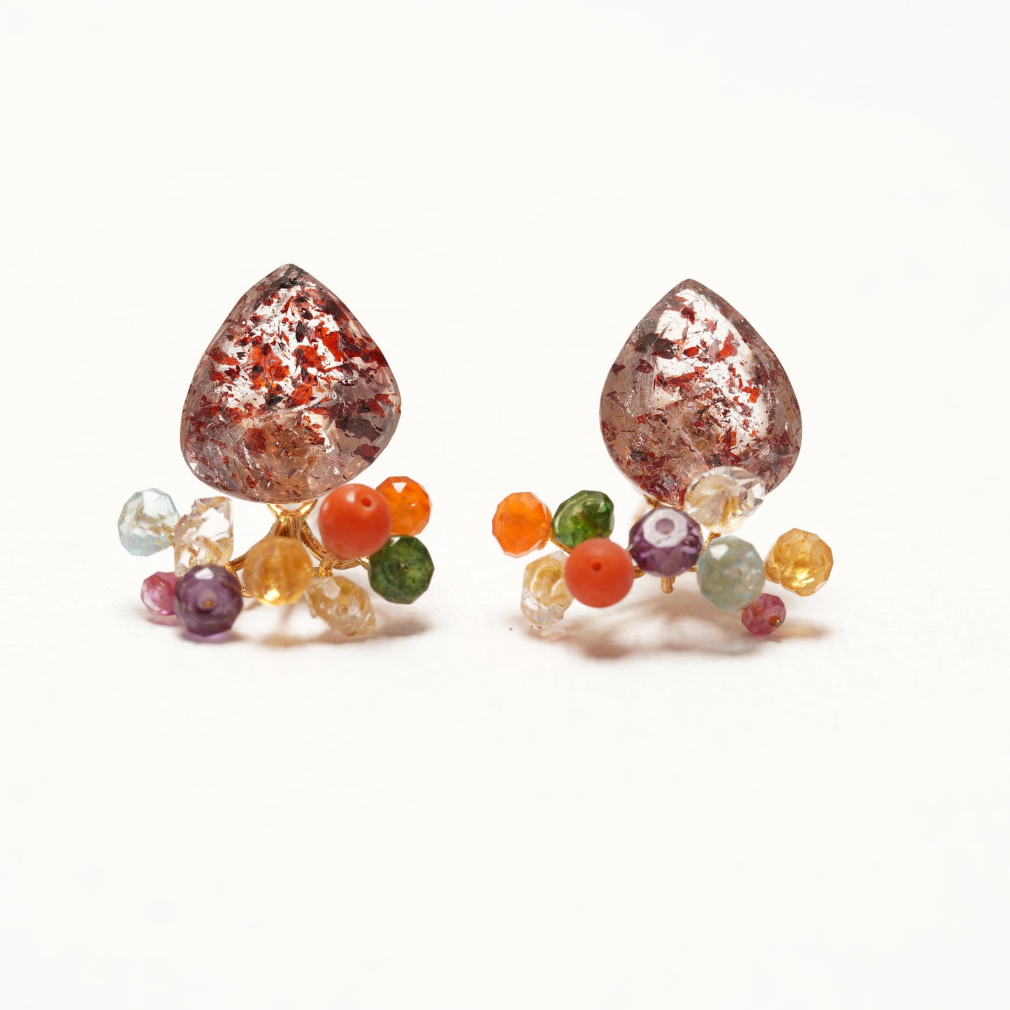 Gemstone Fairy Earrings Collection Pierce 完売