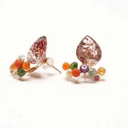 Gemstone Fairy Earrings Collection Pierce 完売