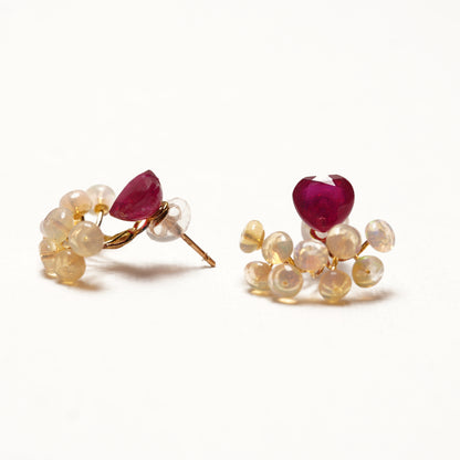 Gemstone Fairy Earrings Collection Pierce