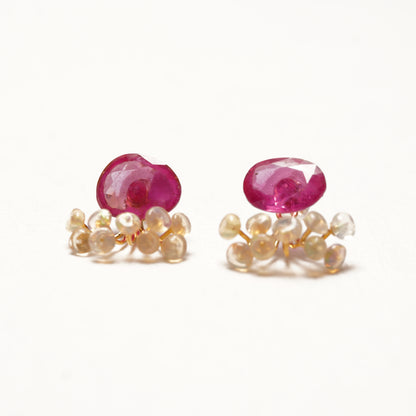 Gemstone Fairy Earrings Collection Pierce