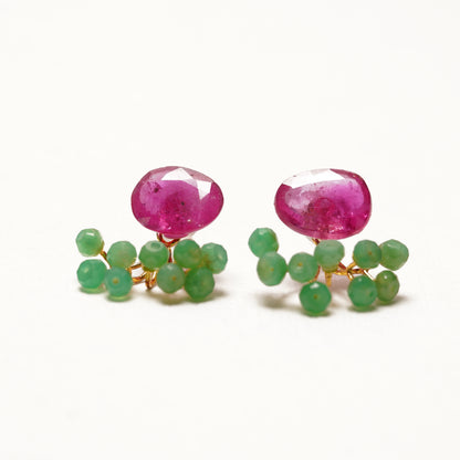 Gemstone Fairy Earrings Collection Pierce 完売