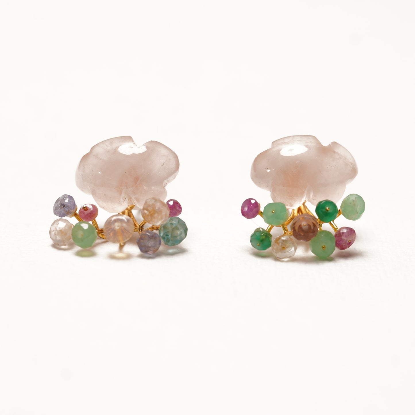 Gemstone Fairy Earrings Collection Pierce
