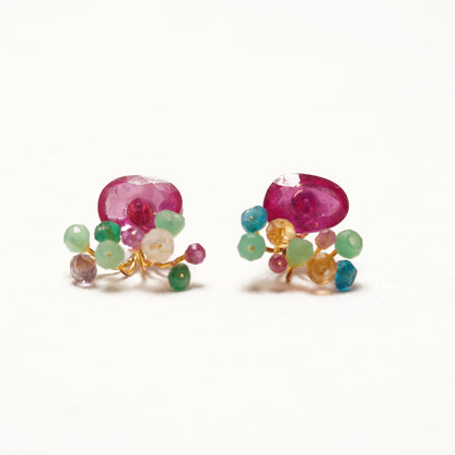 Gemstone Fairy Earrings Collection Pierce