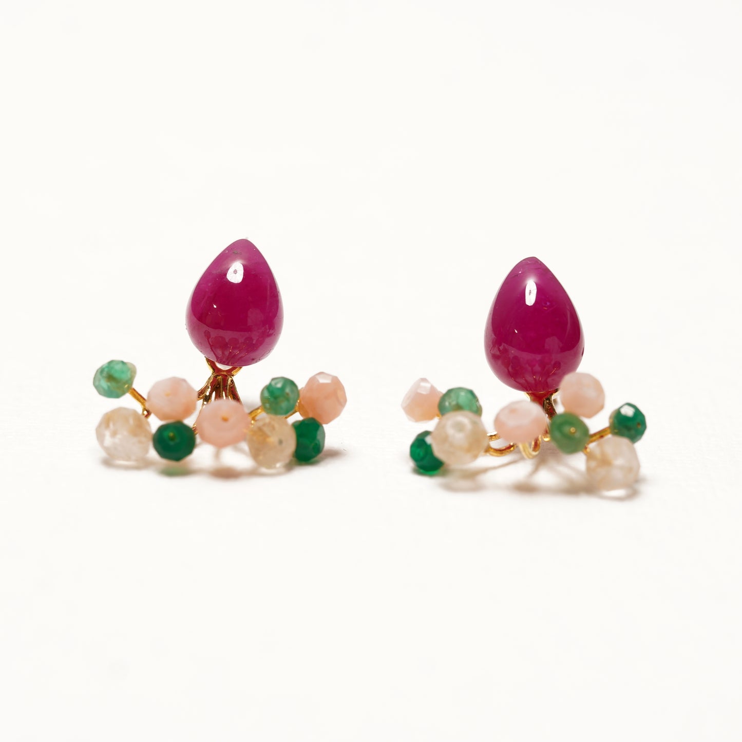 Gemstone Fairy Earrings Collection Pierce