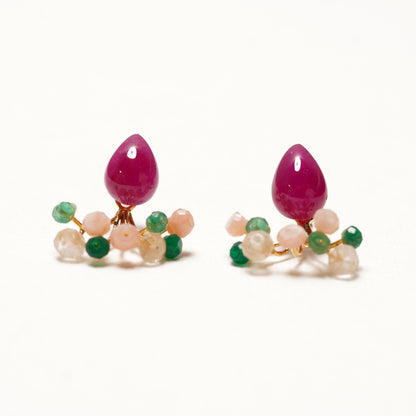 Gemstone Fairy Earrings Collection Pierce