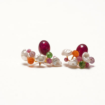 Gemstone Fairy Earrings Collection Pierce