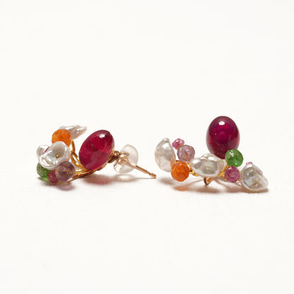 Gemstone Fairy Earrings Collection Pierce