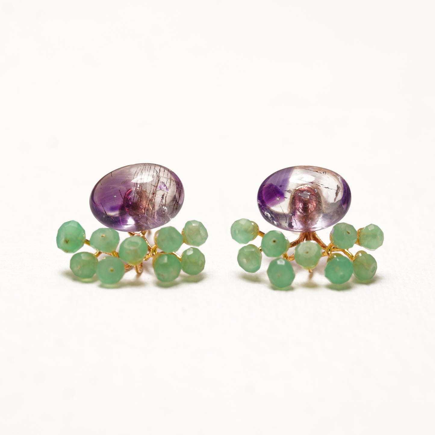 Gemstone Fairy Earrings Collection Pierce