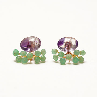 Gemstone Fairy Earrings Collection Pierce