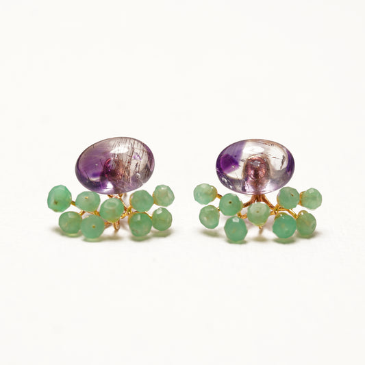 Gemstone Fairy Earrings Collection Pierce