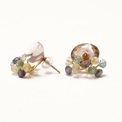 Gemstone Fairy Earrings Collection Pierce