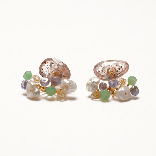 Gemstone Fairy Earrings Collection Pierce