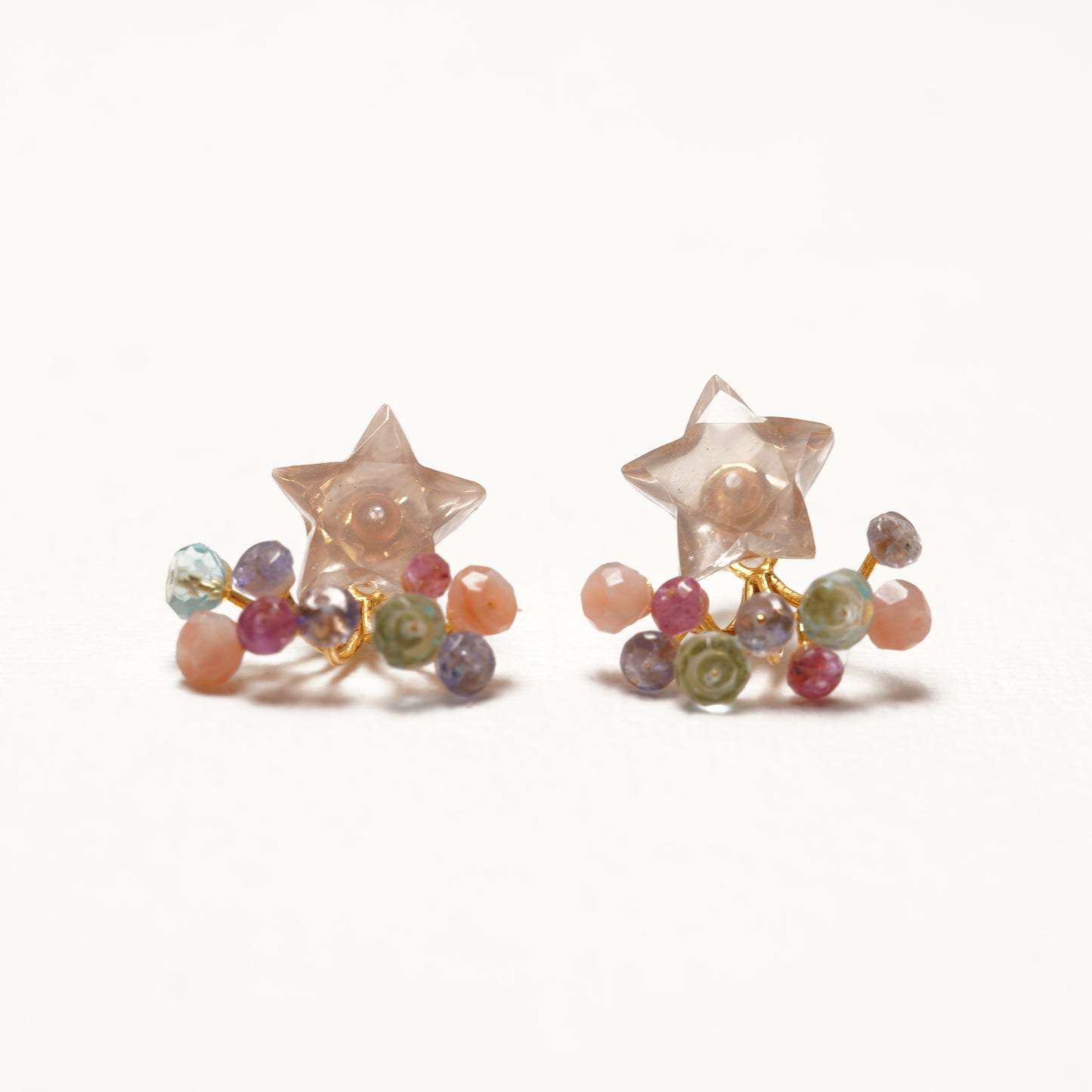 Gemstone Fairy Earrings Collection Pierce