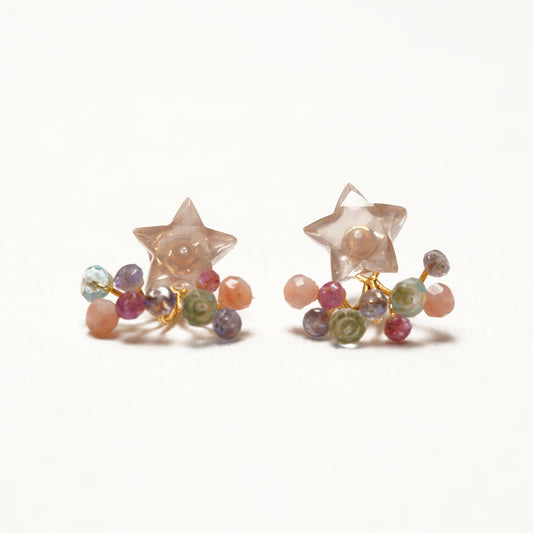 Gemstone Fairy Earrings Collection Pierce