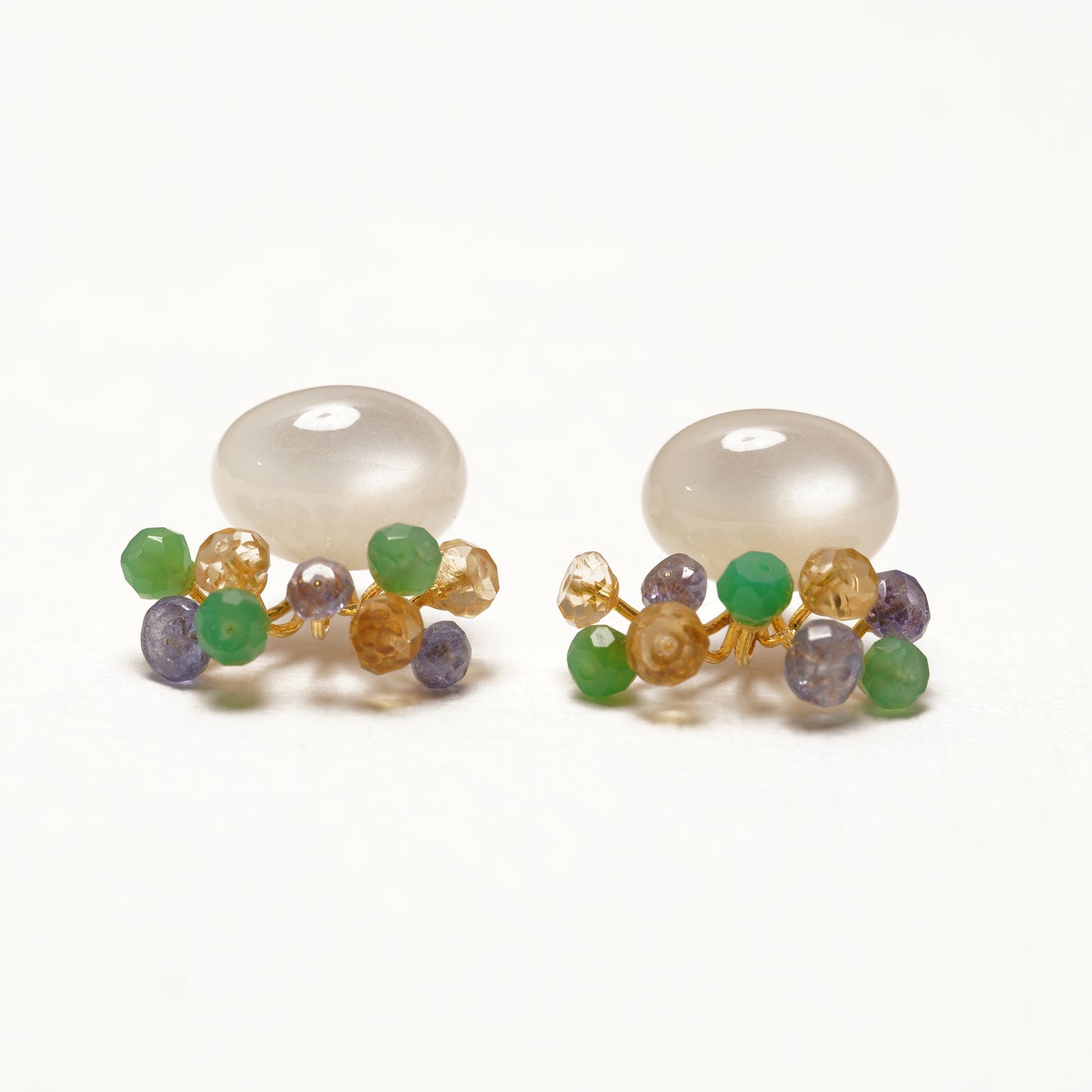 Gemstone Fairy Earrings Collection Pierce